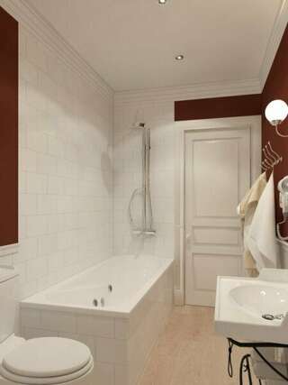 Гостиница Barin Residence Centre Москва Люкс с кроватью размера «king-size»-6